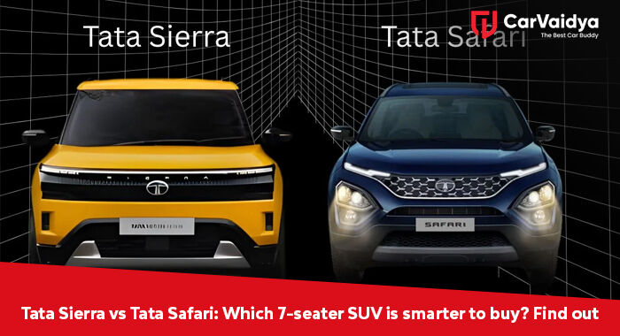Tata Sierra vs Tata Safari: Which 7-seater SUV is smarter to buy? Find out