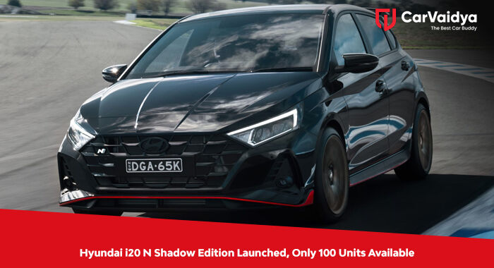 Hyundai i20 N Shadow Edition Launched, Only 100 Units Available 