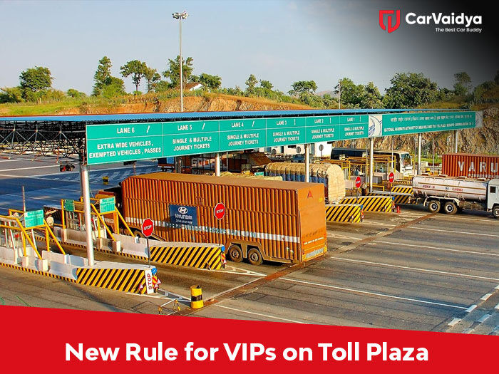 These signs will no longer be on the toll plaza!