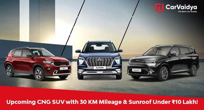 Upcoming CNG SUV with 30 KM Mileage & Sunroof Under ₹10 Lakh!