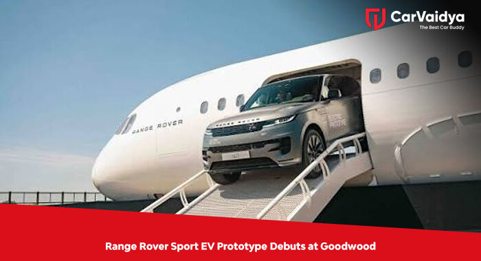 Range Rover Sport EV Prototype Debuts at Goodwood