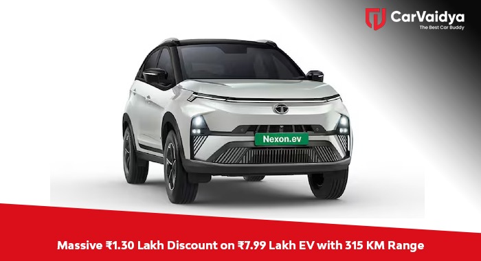 Massive ₹1.30 Lakh Discount on ₹7.99 Lakh EV with 315 KM Range