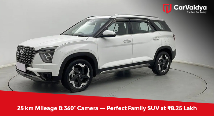 25 km Mileage & 360° Camera — Perfect Family SUV at ₹8.25 Lakh