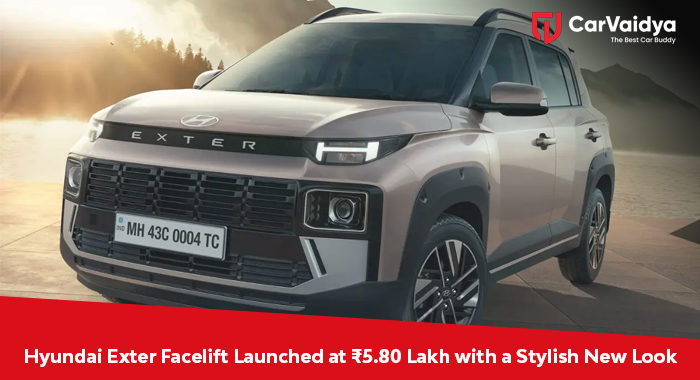 Hyundai Exter Facelift Launched at ₹5.80 Lakh with a Stylish New Look