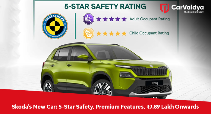 Skoda's New Car: 5-Star Safety, Premium Features, ₹7.89 Lakh Onwards