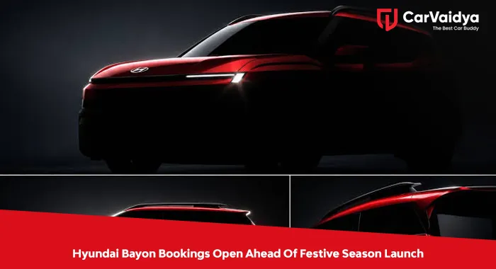 Hyundai Bayon Bookings Open Ahead Of Festive Season Launch
