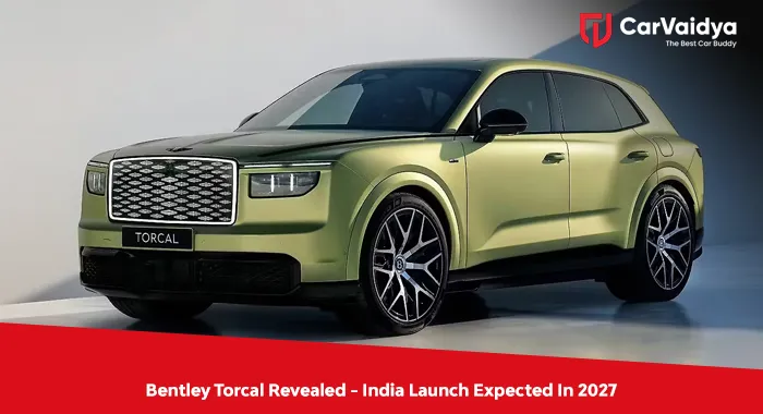 Bentley Torcal Revealed - India Launch Expected In 2027
