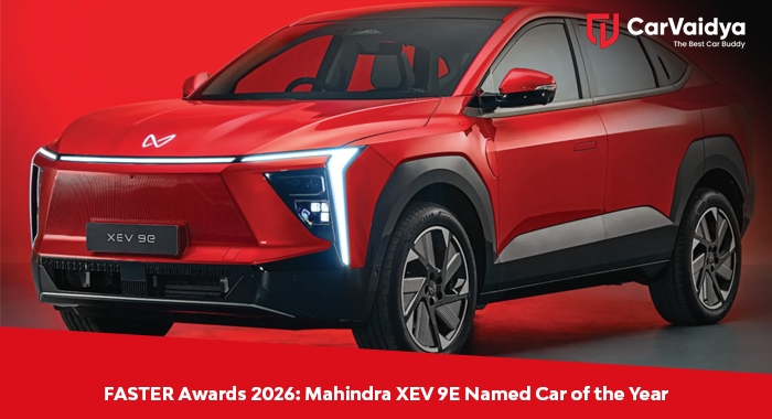 FASTER Awards 2026: Mahindra XEV 9E Named Car of the Year