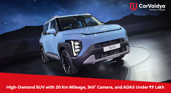 High-Demand SUV: 20 km Mileage, 360° Camera & ADAS Under ₹9 Lakh