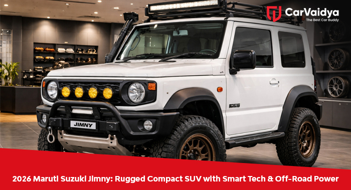 2026 Maruti Suzuki Jimny: Rugged Compact SUV with Smart Tech & Off-Road Power