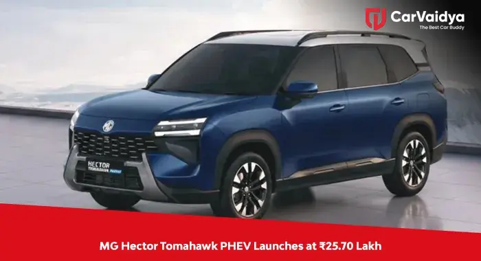 MG Hector Tomahawk PHEV Launches at ₹25.70 Lakh