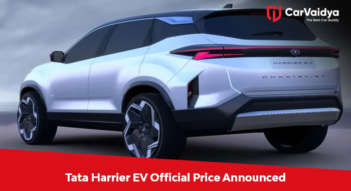 Tata Harrier EV Official Price Announced
