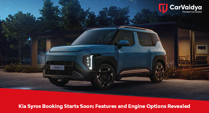 Kia Syros Booking Starts Soon: Features and Engine Options Revealed