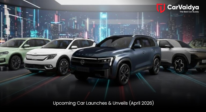 Upcoming Car Launches & Unveils (April 2026) 