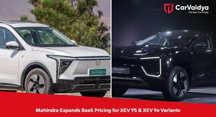Mahindra Expands BaaS Pricing for XEV 9S & XEV 9e Variants