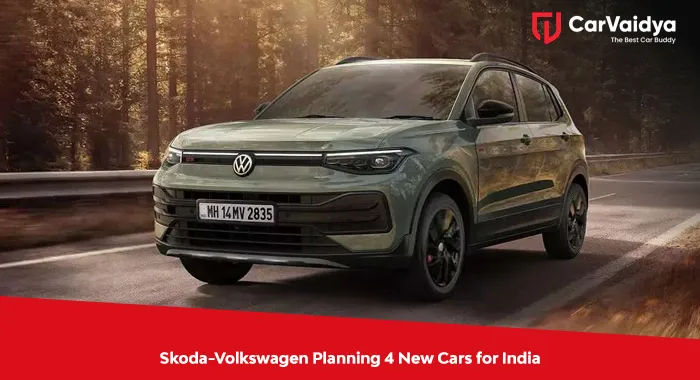 Skoda-Volkswagen Planning 4 New Cars for India