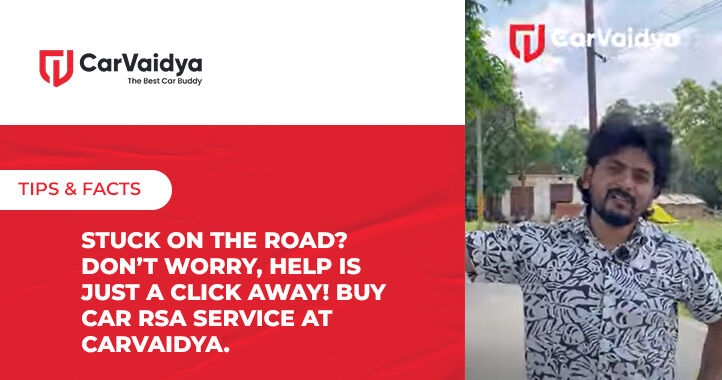 Stuck on the road? Don’t worry, help is just a click away! Buy Car RSA Service at CarVaidya.