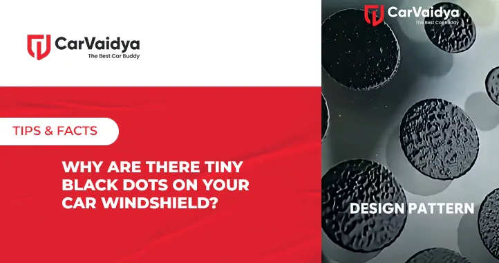 Why Are There Tiny Black Dots on Your Car Windshield?